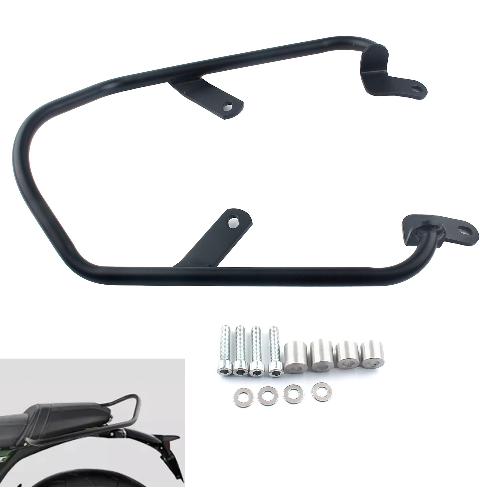 For BMW R12 nineT 2024 Motorcycle Rear Luggage Rack Grab Rail Multiuse Spare Parts Tail Cargo Storage Modified Rear Armrest