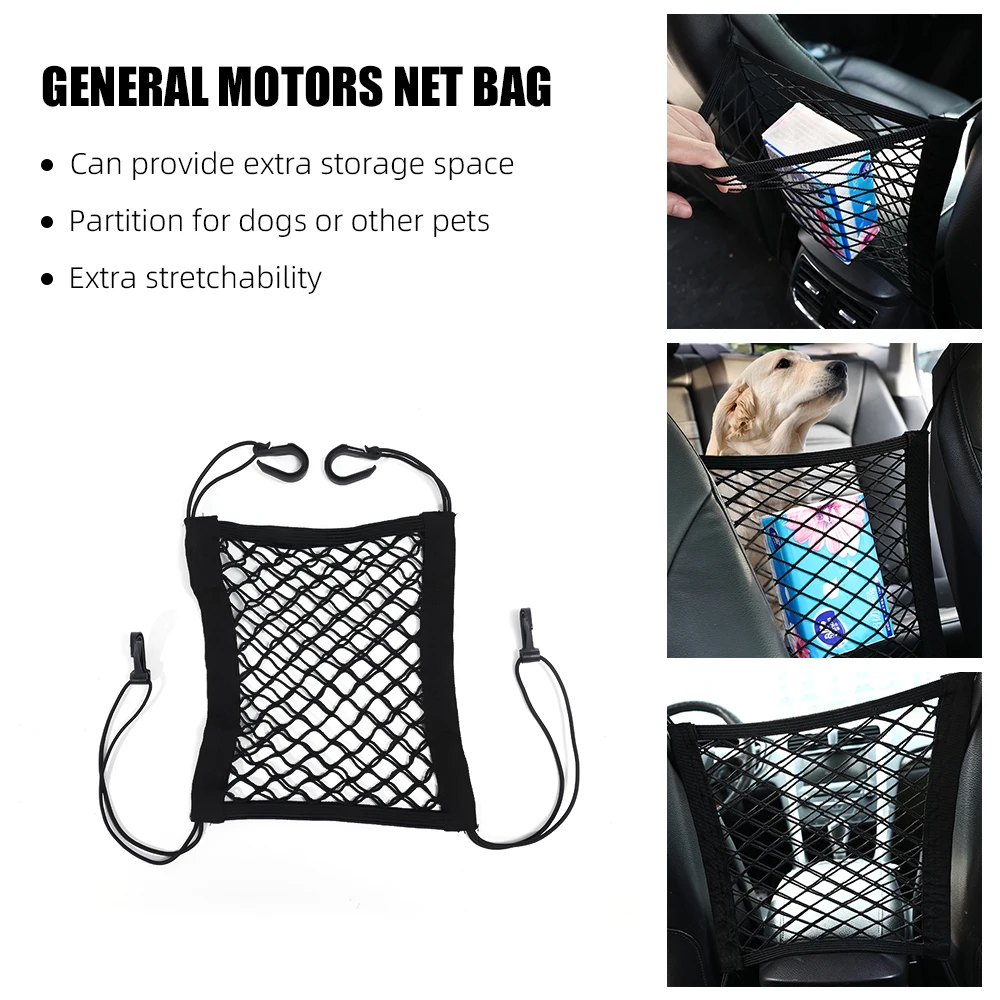 Car Stretch Storage Mesh Bib Seat Backrest Fixed Net Bag Motorcycle Helmet Luggage Fixed Nets Auto Motorcycle Bike Parts