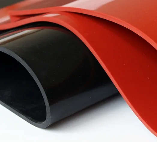 1.5mm/2mm/3mm Red/Black Silicone Rubber Sheet 500X500mm Black Silicone Sheet, Rubber Matt, Silicone Sheeting for Heat Resistance