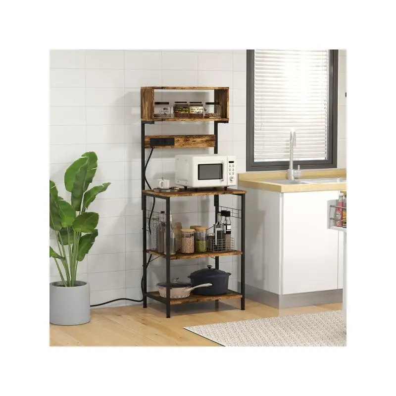 

Регулируемый металлический стеллаж для хранения вещей для организации дома, гаража и офиса — сверхпрочный стеллаж с 5-ярусами, простая сборка,