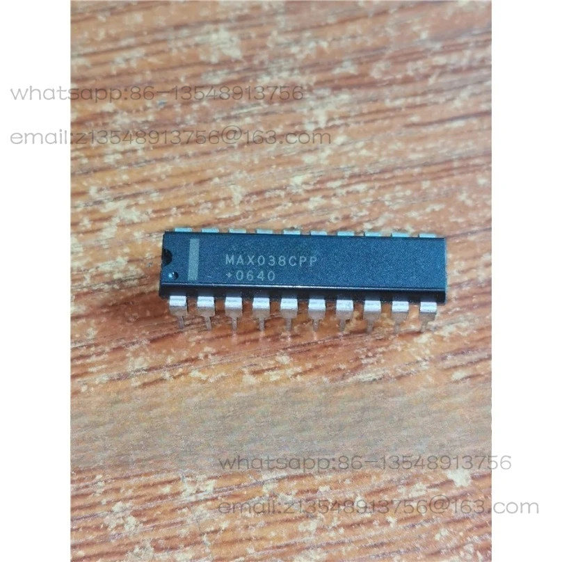 

Оригинальный высокочастотный прецизионный функциональный генератор сигналов MAX038CPP в наличии.