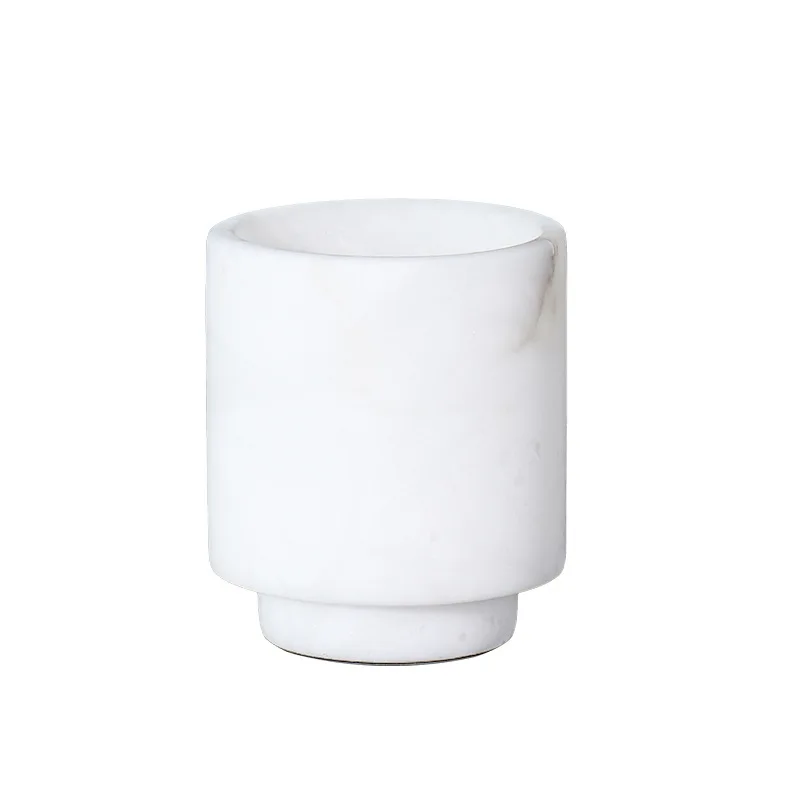 

Art New Chinese Marble Flower Ornament Furniture Exhibition Hall Bogu Frame Vase Soft Display Matching