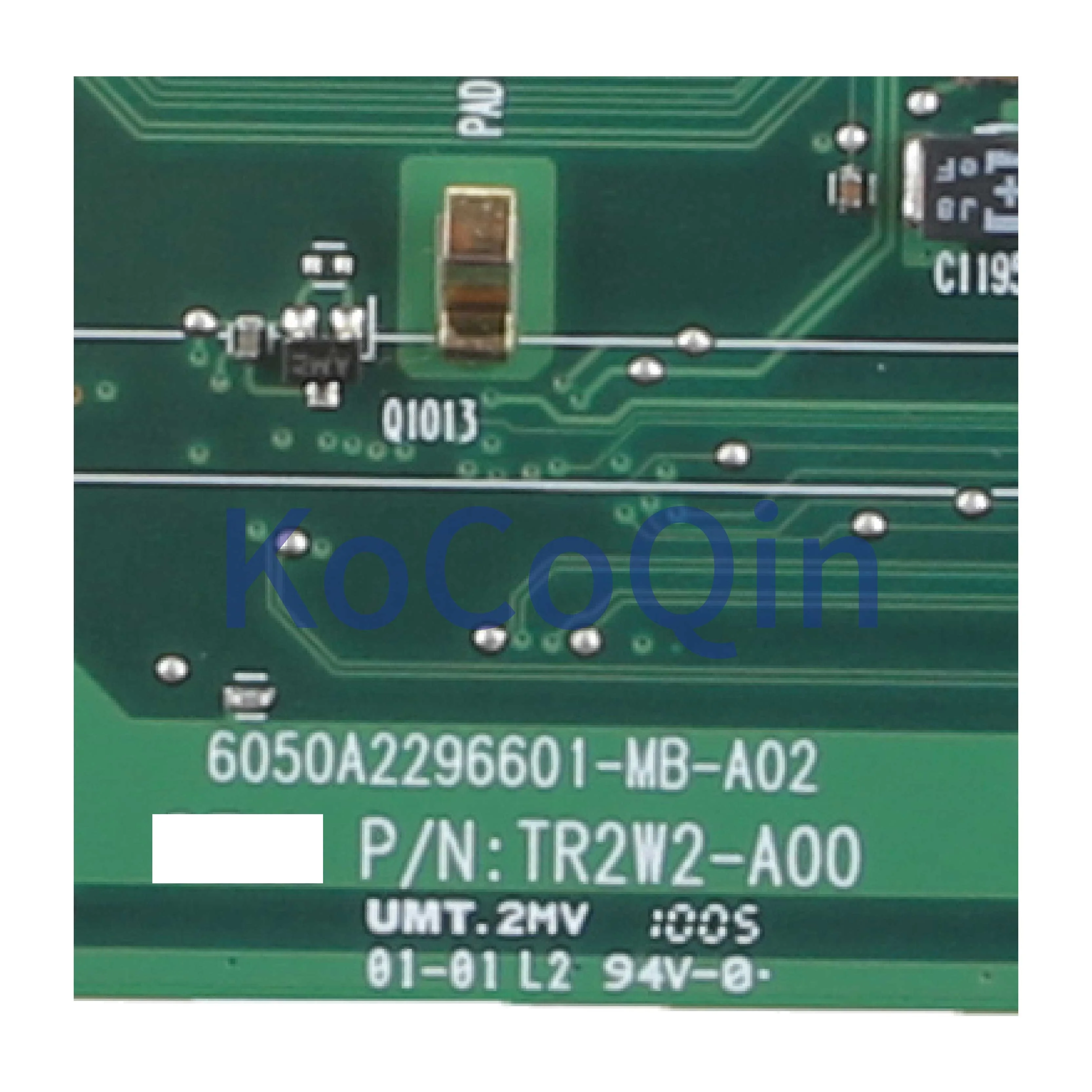 Original 6050A2296601 For DELL Vostro V13 Laptop Motherboard SU3500 CPU CN-09X3N3 Notebook Mainboard