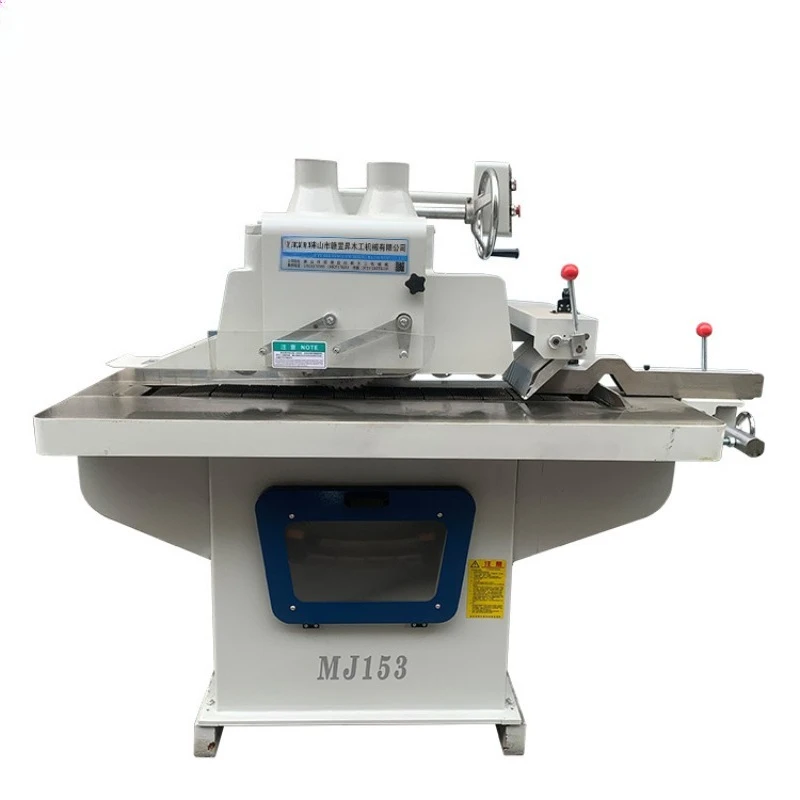 MJ-153 single-blade longitudinal saw, new single-chip microcomputer, woodworking machinery trimming saw