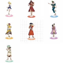Anime Nanami Ryusui Asagiri Saionji Ukyo Kuromu Ishigami Senku Acrylic Stand Doll Game Figure Model Cosplay Toy for Gift