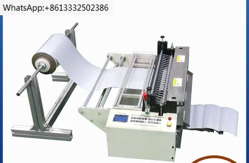 Automatic bubble film cutting machine, leather paper slicer, non-woven cutting machine, PVC film computer paper cutter