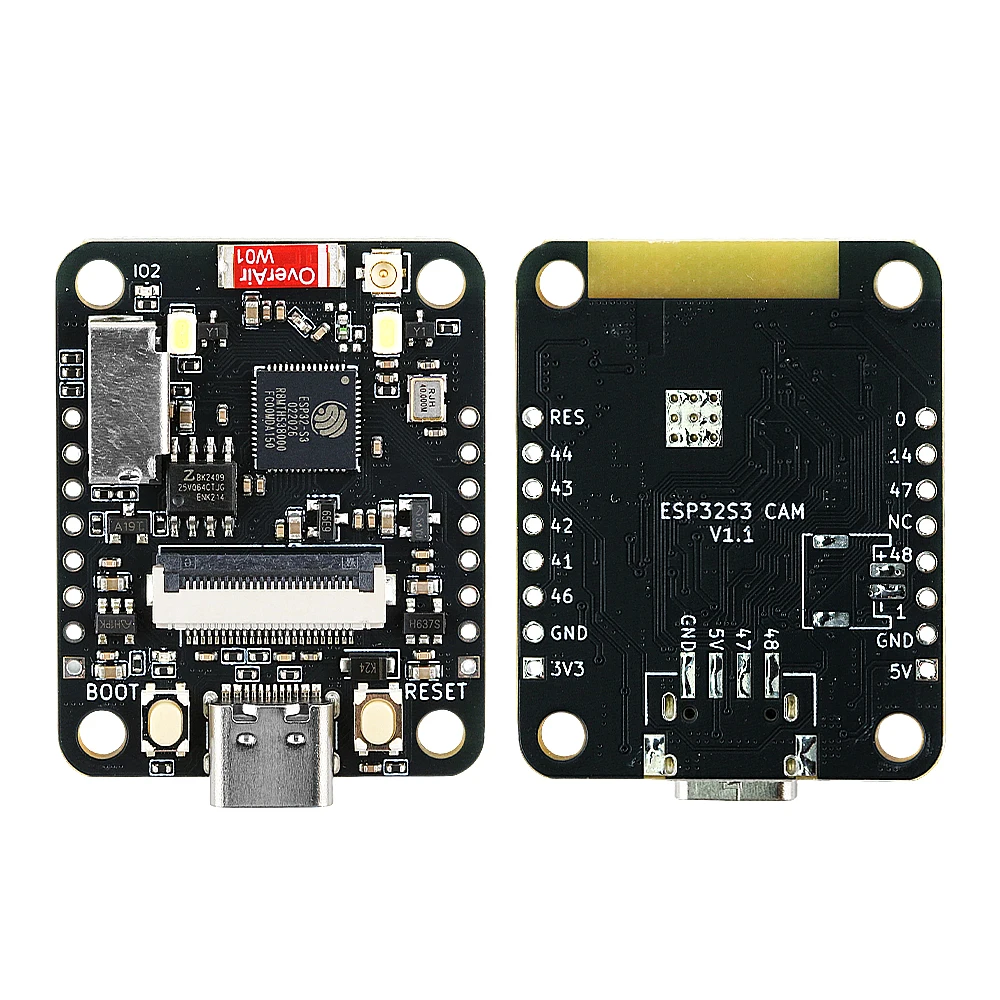 ESP32S3-CAM N8R8 Development Board WiFi Bluetooth Module Compatible OV2640 OV3660 Camera ESP32-S3 8MB PSRAM 8MB SPI FLASH