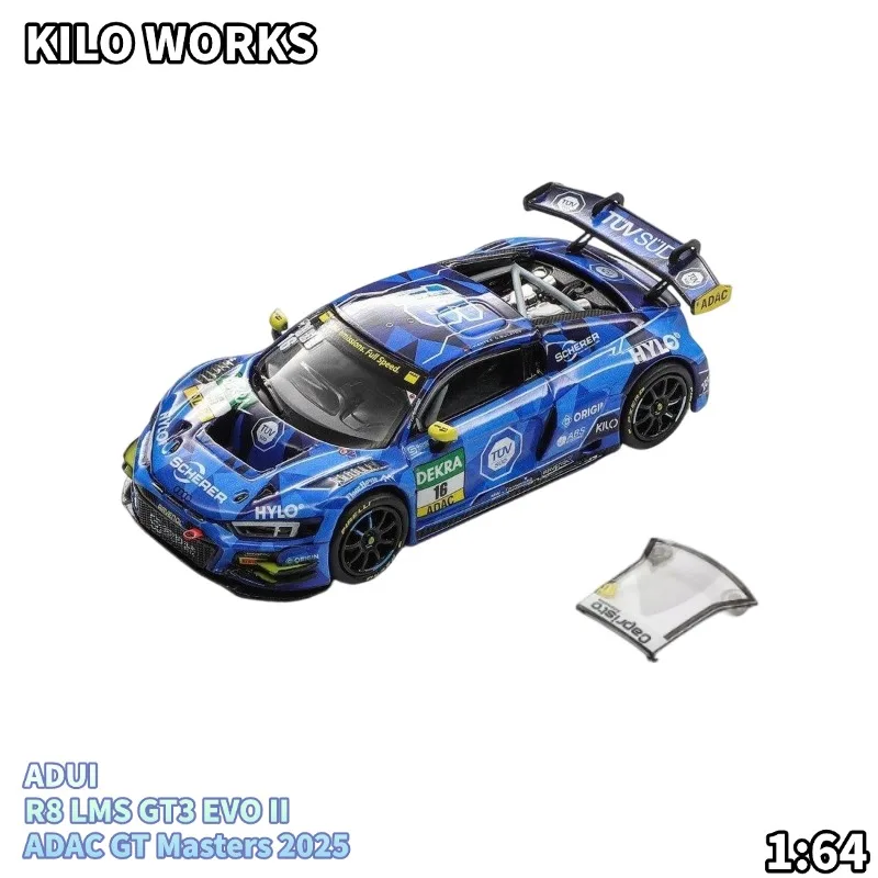 [en-stock]-kilo-works-1-64-audi-r8-lms-gt3-evoii-modelo-de-coche-estatico-de-aleacion-fundida-articulo-de-decoracion-para-coleccion-de-juguetes-para-ninos