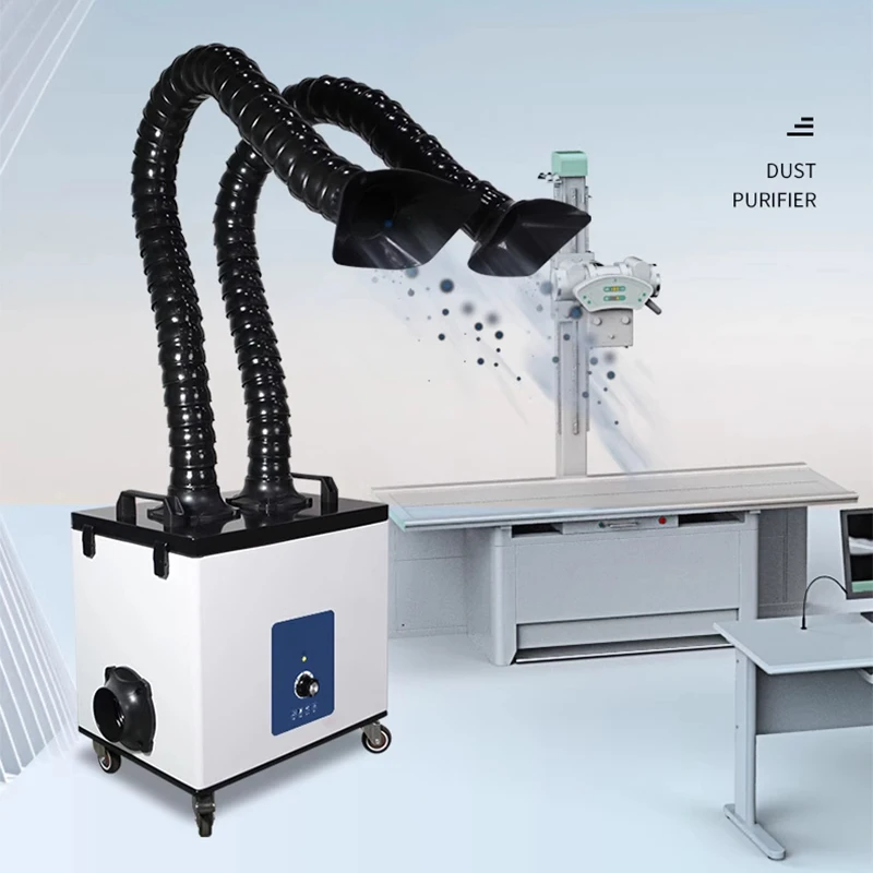 Industrial smoke purifier soldering smoke mobile dust collector laser marking seal fume filtration deodorizer