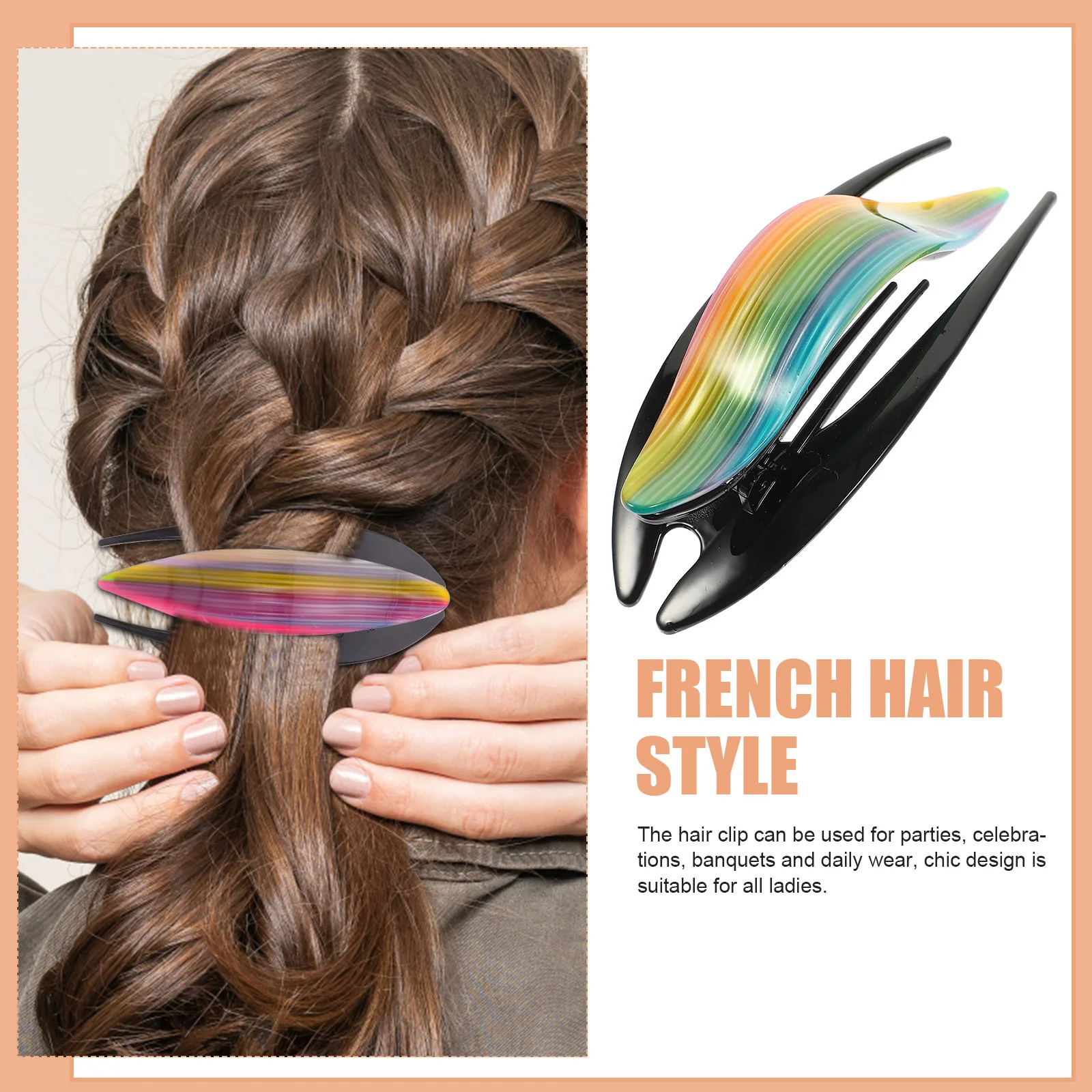 

Clip Large Flat Claw Clips For Thin Fine No Crease Clamps Styling Tool Flat Hair Clips For Women Hair Accessories