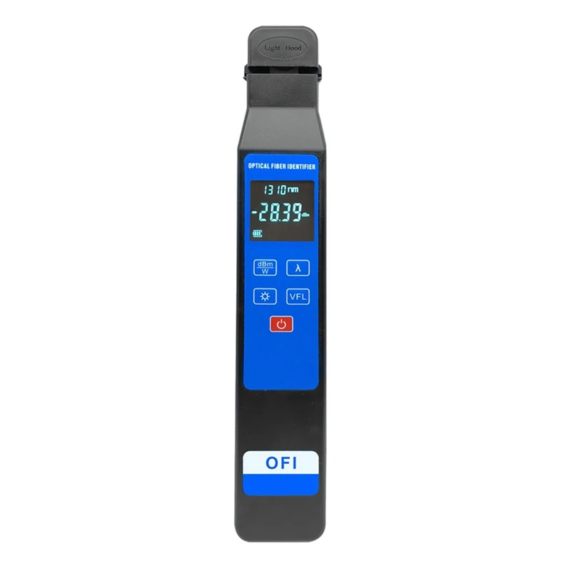 

Optical Fiber Identifier,Built In 10Mw VFL And Optical Power Meter OPM -50-+26Db Functions FTTH Tool