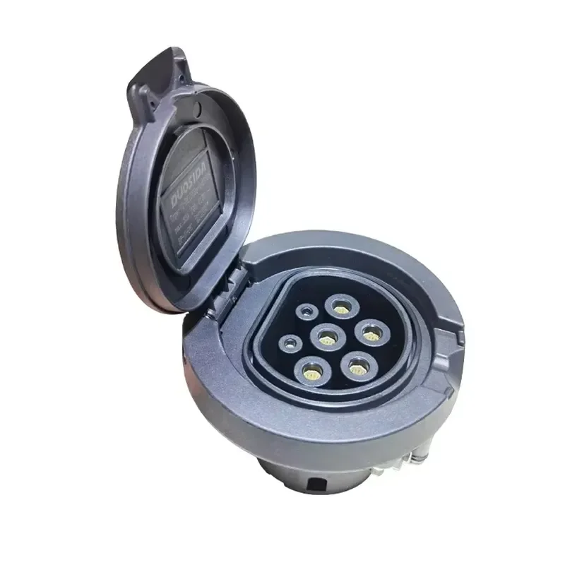 Duosida Type 2 62196 Socket with EV Charging Socket Ev Charging Connector Car Charger Accessories for Ev Car