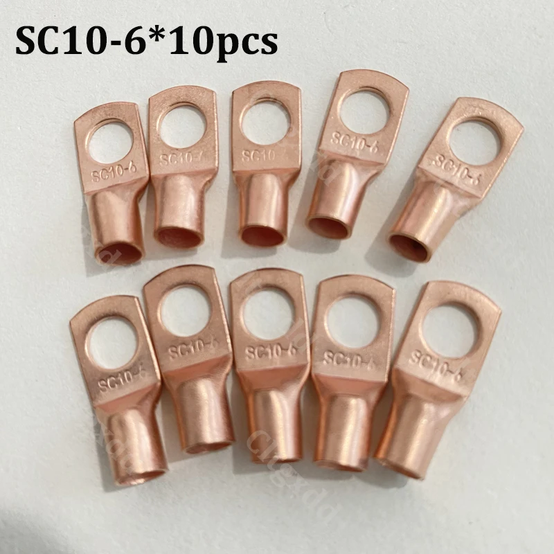 60 Stück/Box SC Kupfer-Kombinations-Batteriekabelklemmen SC6-6 SC6-8 SC10-6 SC10-8 SC16-6 SC16-8 SC25-6 SC25-8 mit Aufbewahrungsbox – Detail 13