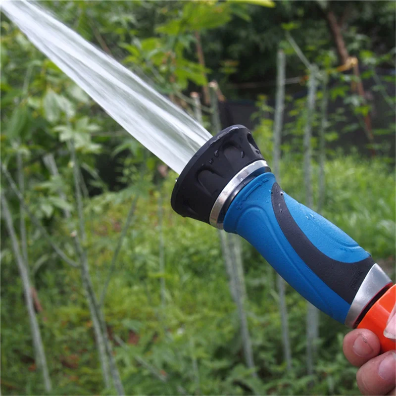 Multi-function High Pressure Garden Spray Gun Adjustable Manual Hose Nozzle Sprinkler Gardening Tool For Flower Grass Sprinkling