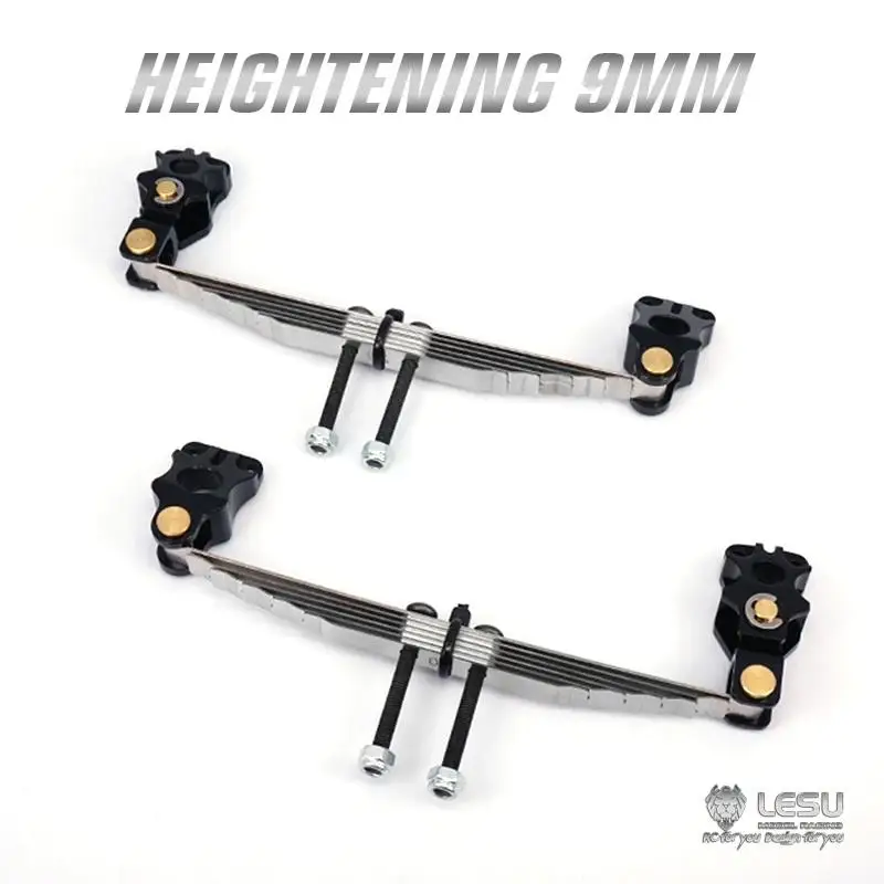 LESU 1/14 Tamiya Truck Powered Front Suspension 9mm Heightened Model X-8016
