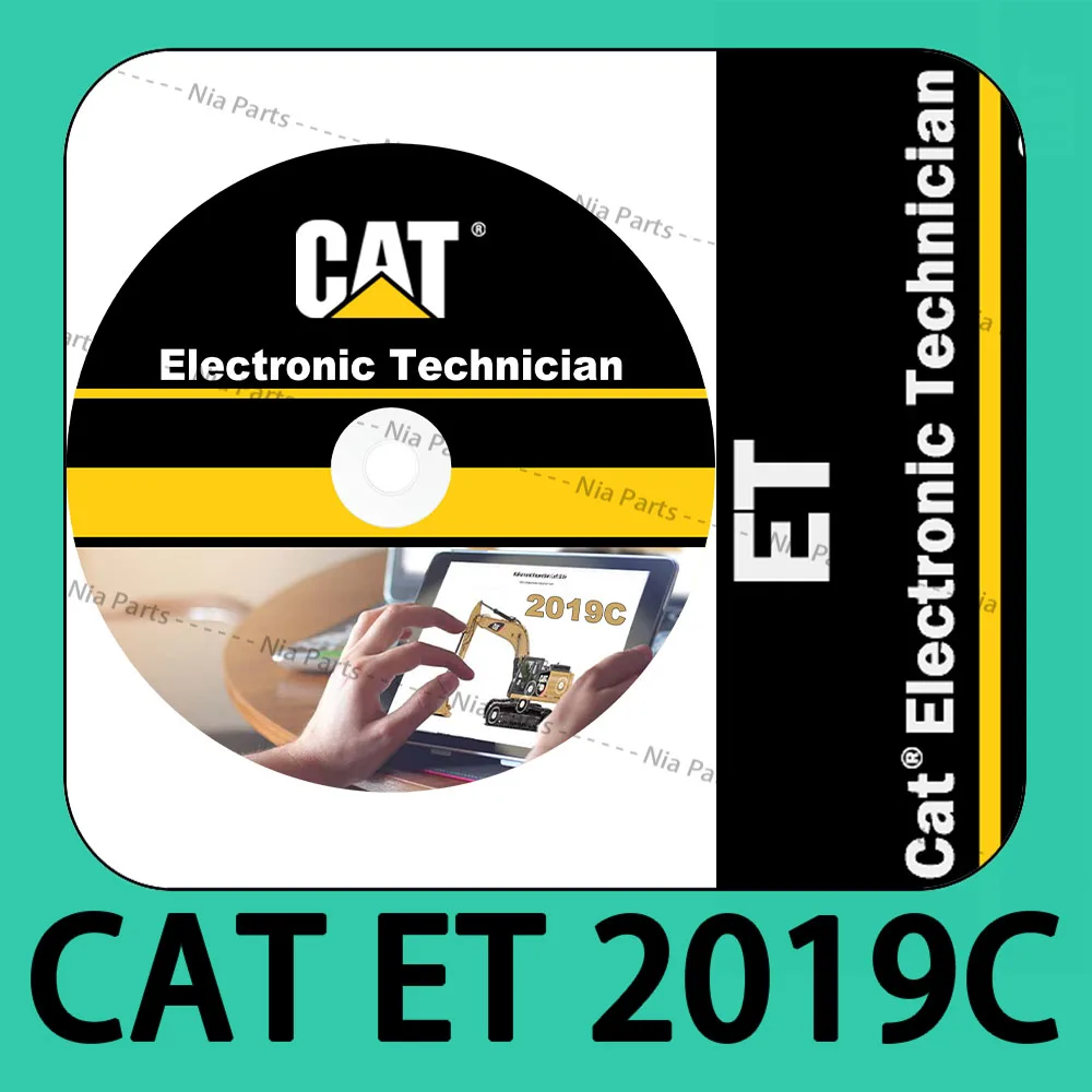 Cat Electronic Technician 2019C Auto data base Car software Diagnostic pour voiture Code reader Cat ET Auto Repair Program New