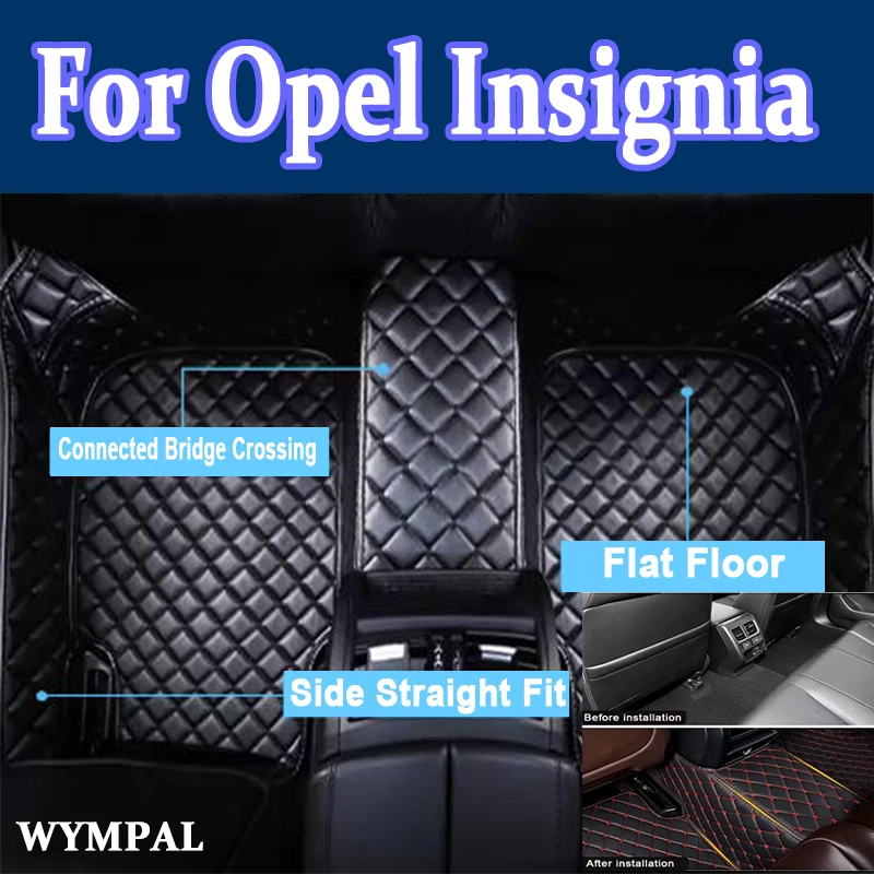 

Luxury Car Floor Mats For Opel Insignia Station Wagon 2010 2011 2012 2013 Custom Auto Foot Pads Carpet Cover Interior Accessorie