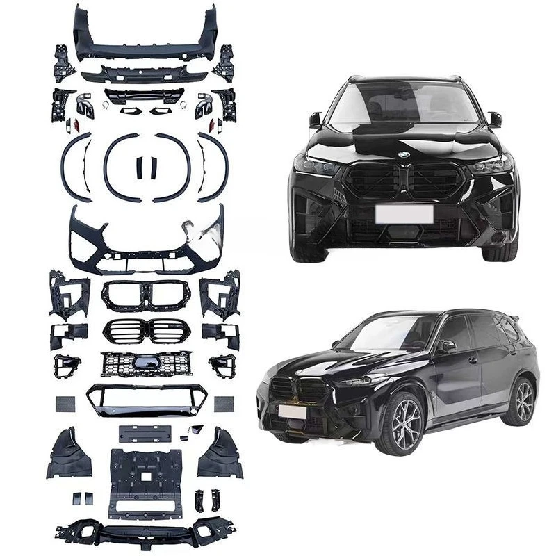 New Arrival Body Kit for 2024 G05 Upgrade X5M Body Kit Car Bumpers Front Bumper Rear Bumper PP Material
