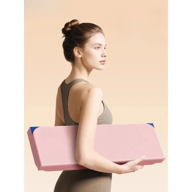 

Folding yoga mat non-slip widening comprehensive training portable home fitness mat exercise mute