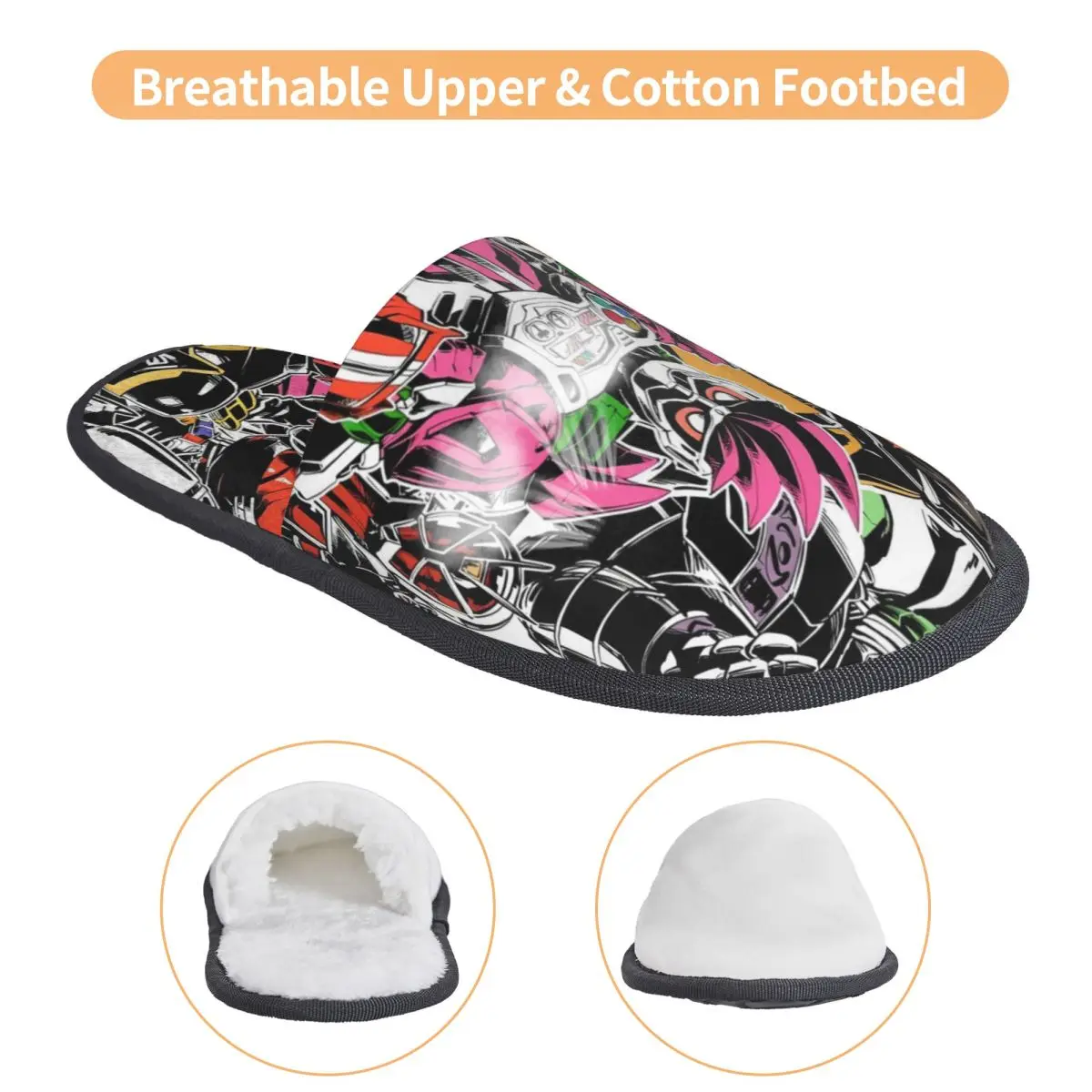 مخصص K-Kamenes R-Rideres الرسوم المتحركة لينة رغوة الذاكرة شبشب منزل النساء المشارك دافئ دافئ المضادة للانزلاق وحيد النعال