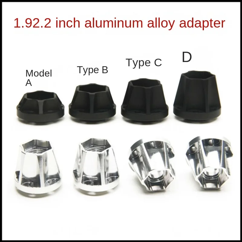 

Aluminum Alloy Connector Hub Extension Connector for 1/14 Tamiya RC Truck Scania Actros 3363 Volvo MAN LESU Car