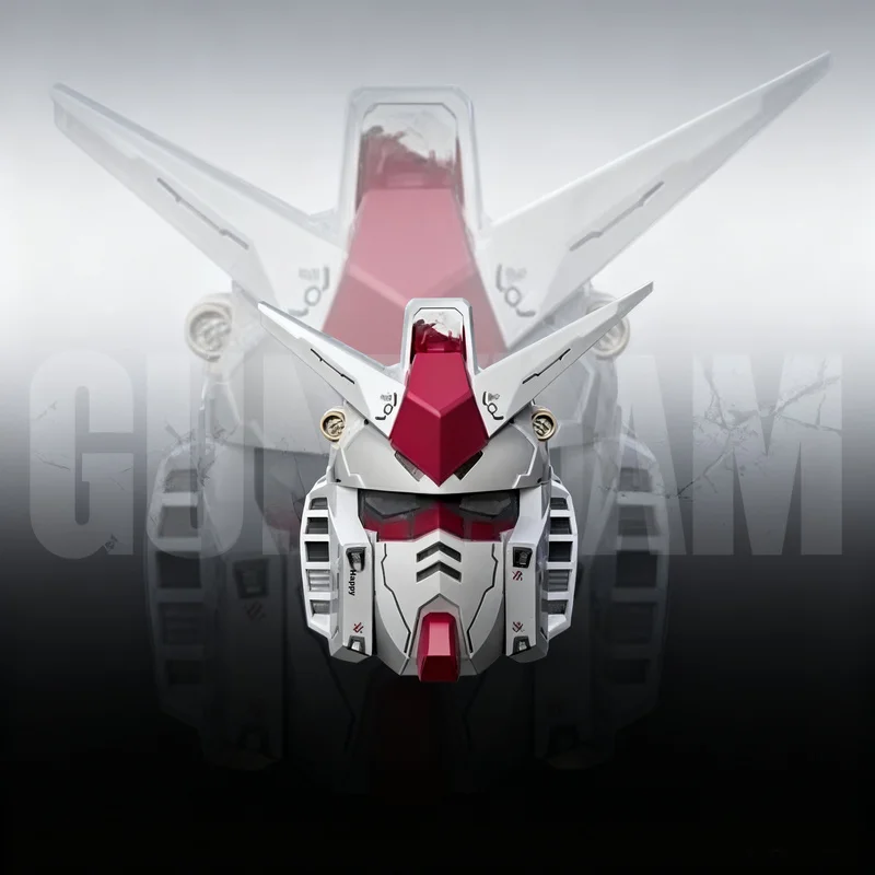 

1:1 Scale RX-78-02 Helmet Cyberpunk Style, Robot Mecha Design Lightweight Construction Touch Control Collectible Trendy Toy Gift