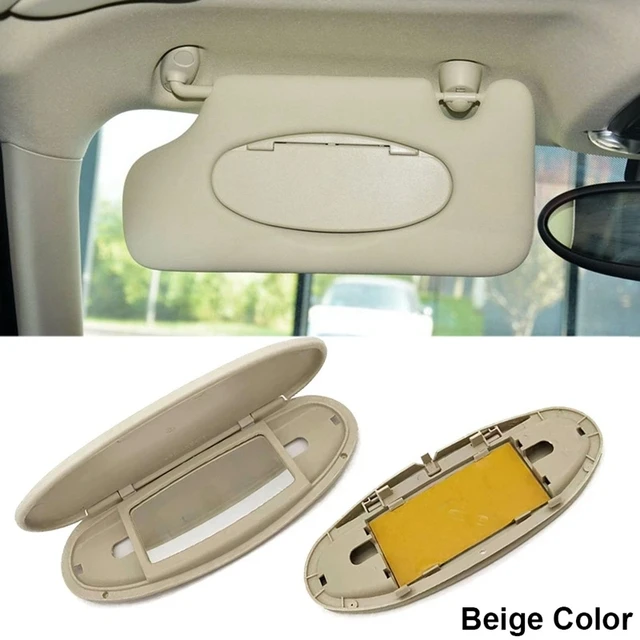 Car Sun Visor Mirror Cover Makeup Mirror Cover For-BMW MINI R55 R56 R60 2007-2014 A