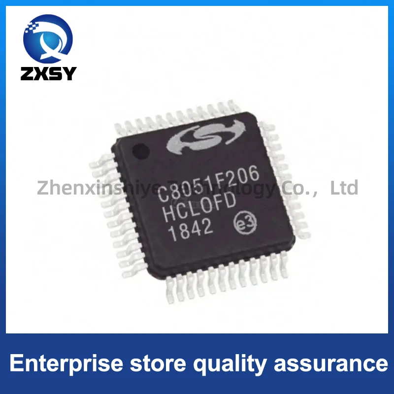 

C8051f206 C8051F206-GQR c8051f qfp48 neues original 1 teile/los