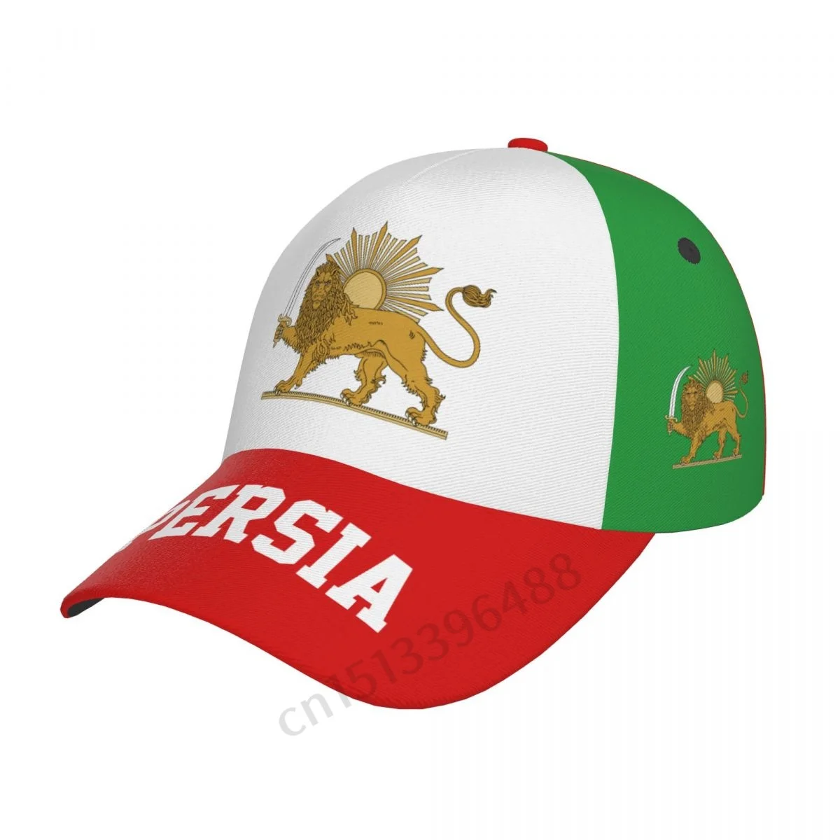 

Персия, Лев, 3D футбольные головные уборы, дышащая Регулируемая Мужская и женская уличная рыболовная шляпа