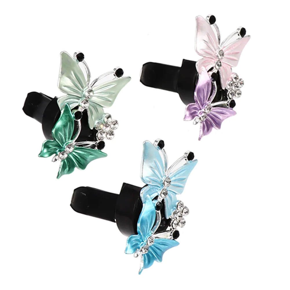 

3 Pcs Perfume Clip Automatic Air Freshener Car Diffuser Clips Vent Aroma Aromatherapy inside