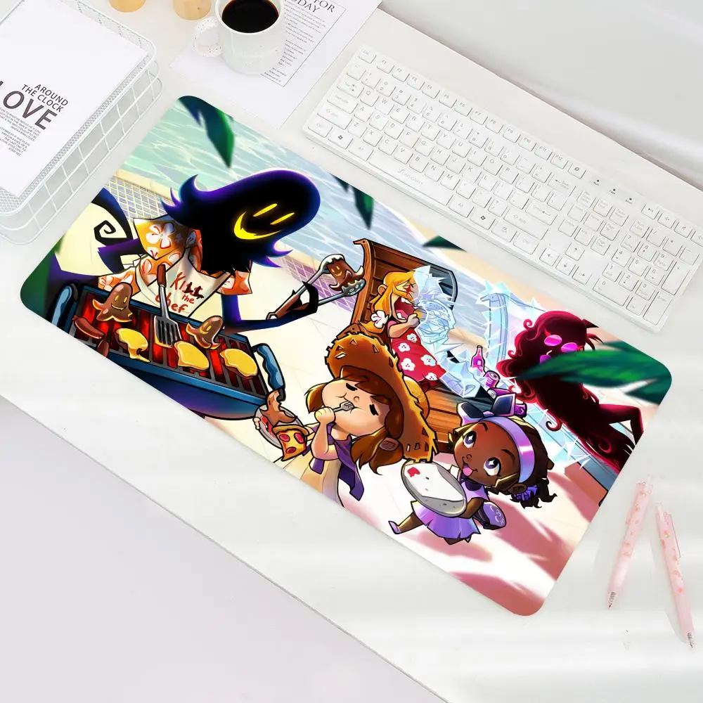 Indie fighting game A Hat in Time Mouse kawaii Pad Non-Slip Rubber pc gaming Edge locking mousepads Game play mats for notebook