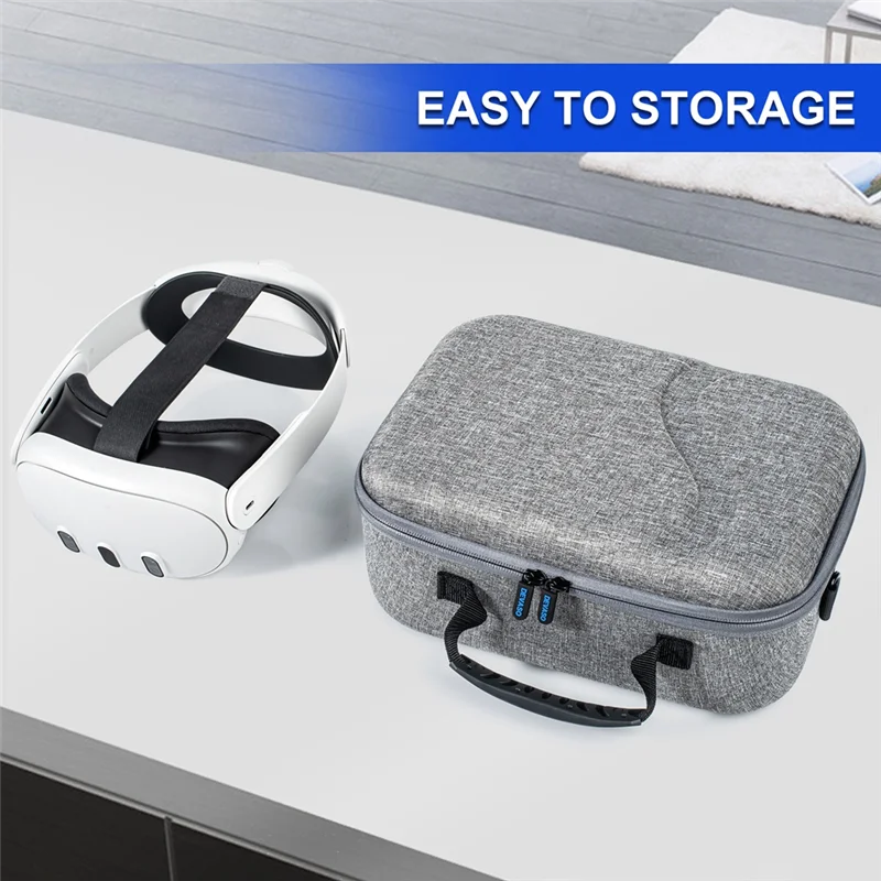 

Large Carrying Case For Meta Quest 3 Accessories, Storage Case Bag For Quest 3 VR Headset, Controller Grips, Travel Case Durable
