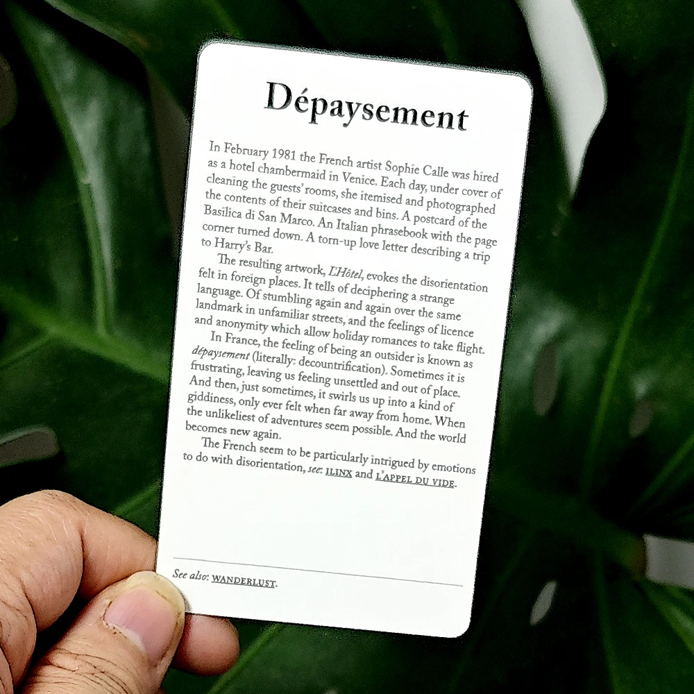 10.3*6cm 感情の箱 - 感情を理解するための 80 枚のカード