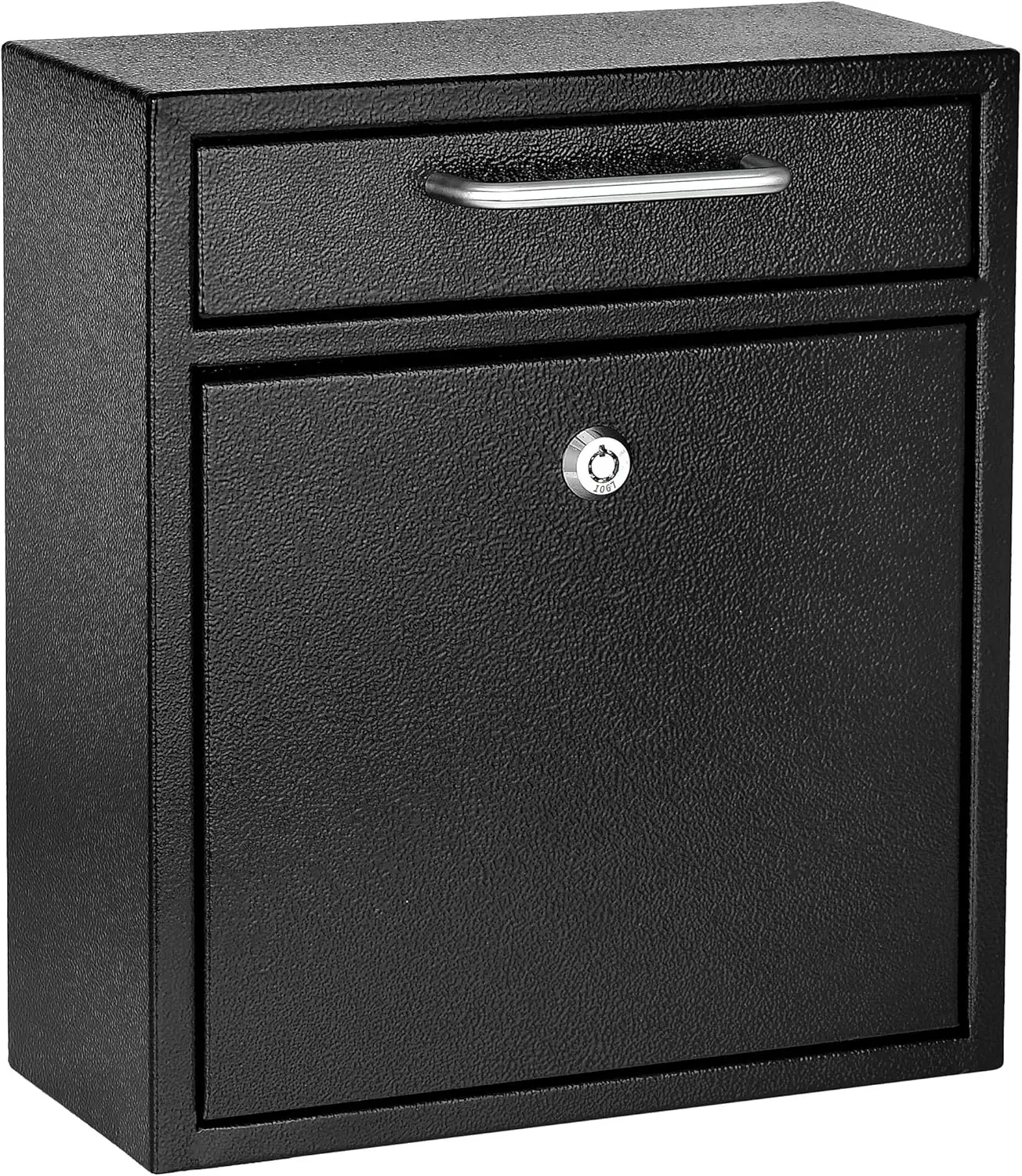 

Настенный почтовый ящик с замком и ключами - Прочный запираемый ящик для денег для дома, квартиры и бизнеса