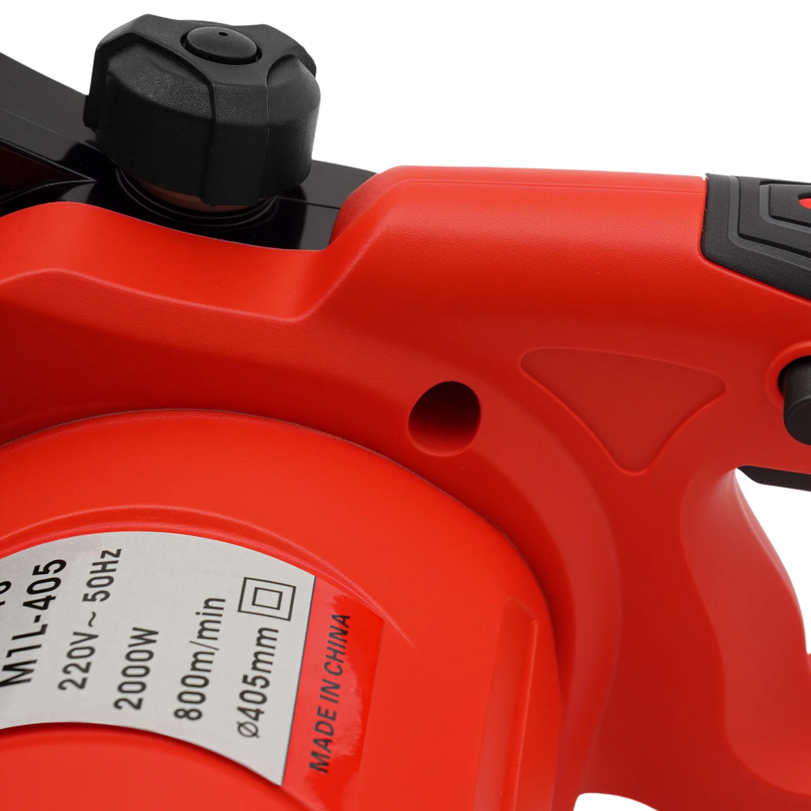 Leistungsstarke 2000W Elektro-Kettensäge, 16 Zoll Führungsschiene mit 800 U/min & automatischer Ölschmierung, zum Schneiden von Baumstämmen, Ästen, für DIY-Holzbearbeitungsprojekte. – Detail 8