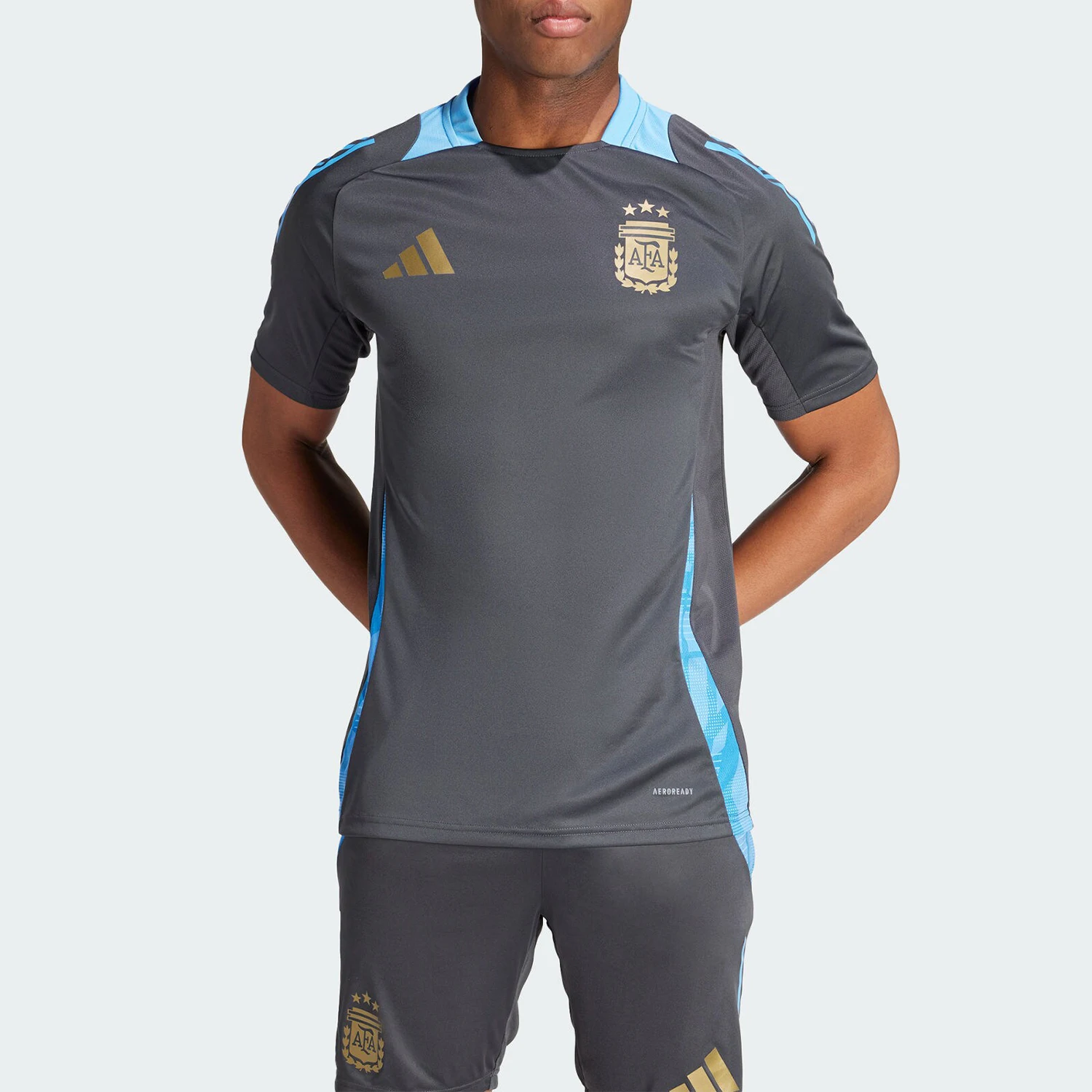

Adidas genuine Argentina Team Football Men's Sport Short-Sleeve Jersey IQ0815