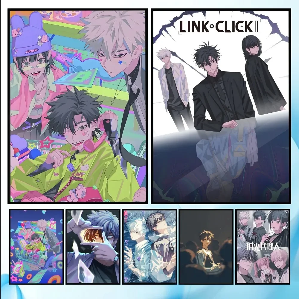 Anime L-Link Click Poster Aesthetic Canvas Painting Posters And Prints Wall Art Picture For Bedroom Home Decor