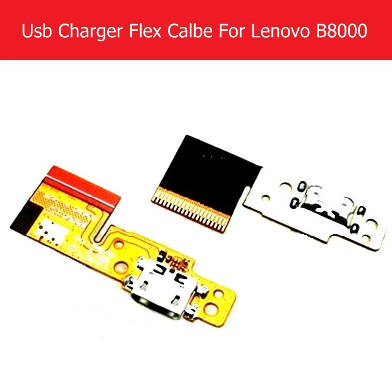 Genuine USB Charger Connector Flex Cable For Lenovo Pad B8000 B8080 10.1\