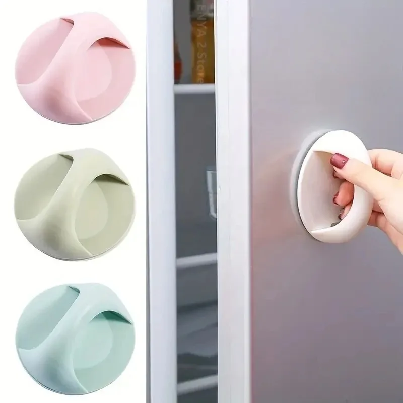 Self-Stick Drawer Handle Multipurpose Cabinet Knobs Helper Auxiliary Cabinet Sliding Door Window Handle Suction Cup Handles