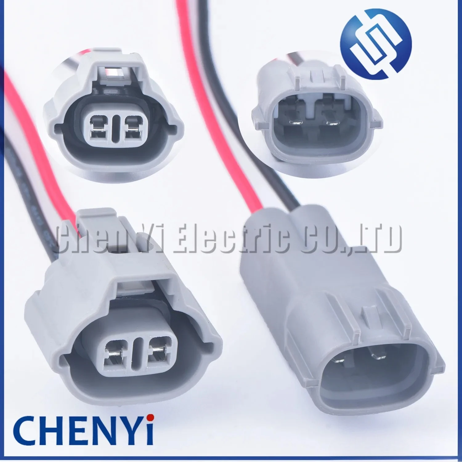 Conector automático impermeable de 2 pines para válvula de control de aire en reposo 7223-1324-40 MG640864-5 90980-11168 para Toyota Nissan Mazda FD RX7