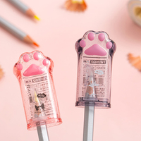 1Pc Cute Creative Cat Paw Pencil Sharpener For Pencil School Office Supplies Kawaii Lovely Stationery Student Prize Kid Gift