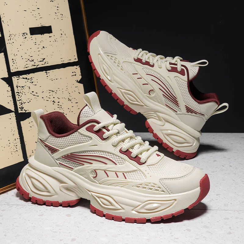 

Легкие амортизирующие ретро-кроссовки унисекс с дышащим верхом, противоскользящей подошвой, низким профилем, на шнуровке, с хлопковой подкладкой и резиновой подошвой