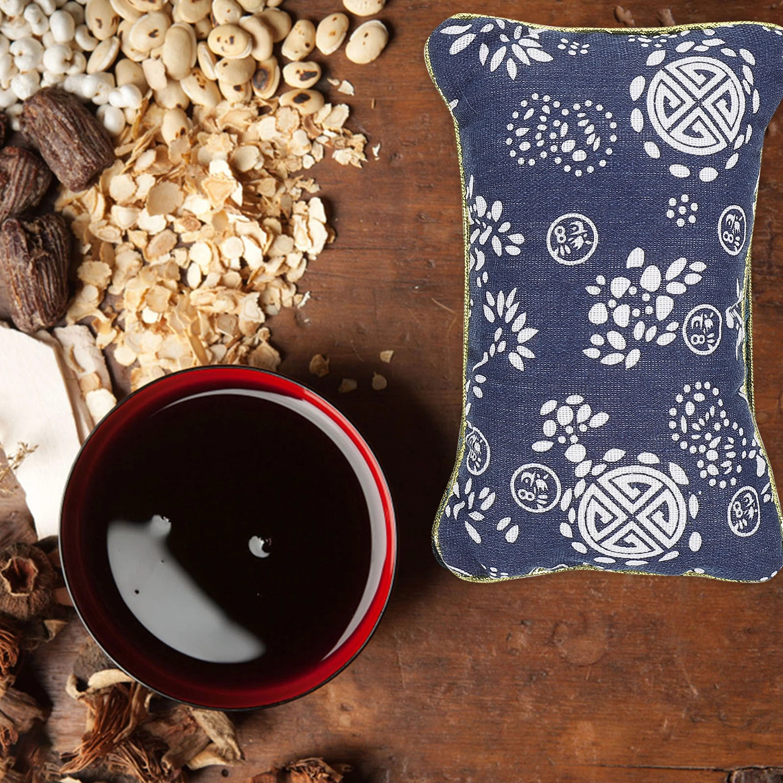 

2pcs Cotton Traditional Chinese Medicine Pulse Pillow For Clinic Hospital Diagnosis Portable Lightweight Comfortable