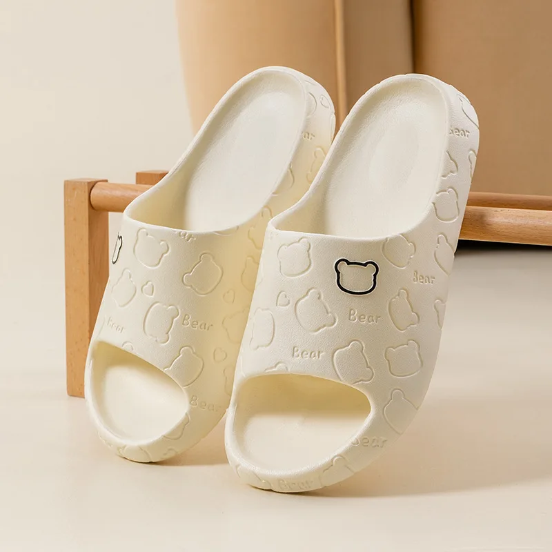 Zomer EVA-slippers voor dames en heren - Antislip badkamerslippers, zachte dikke zool paar sandalen voor binnen- en buitenkleding
