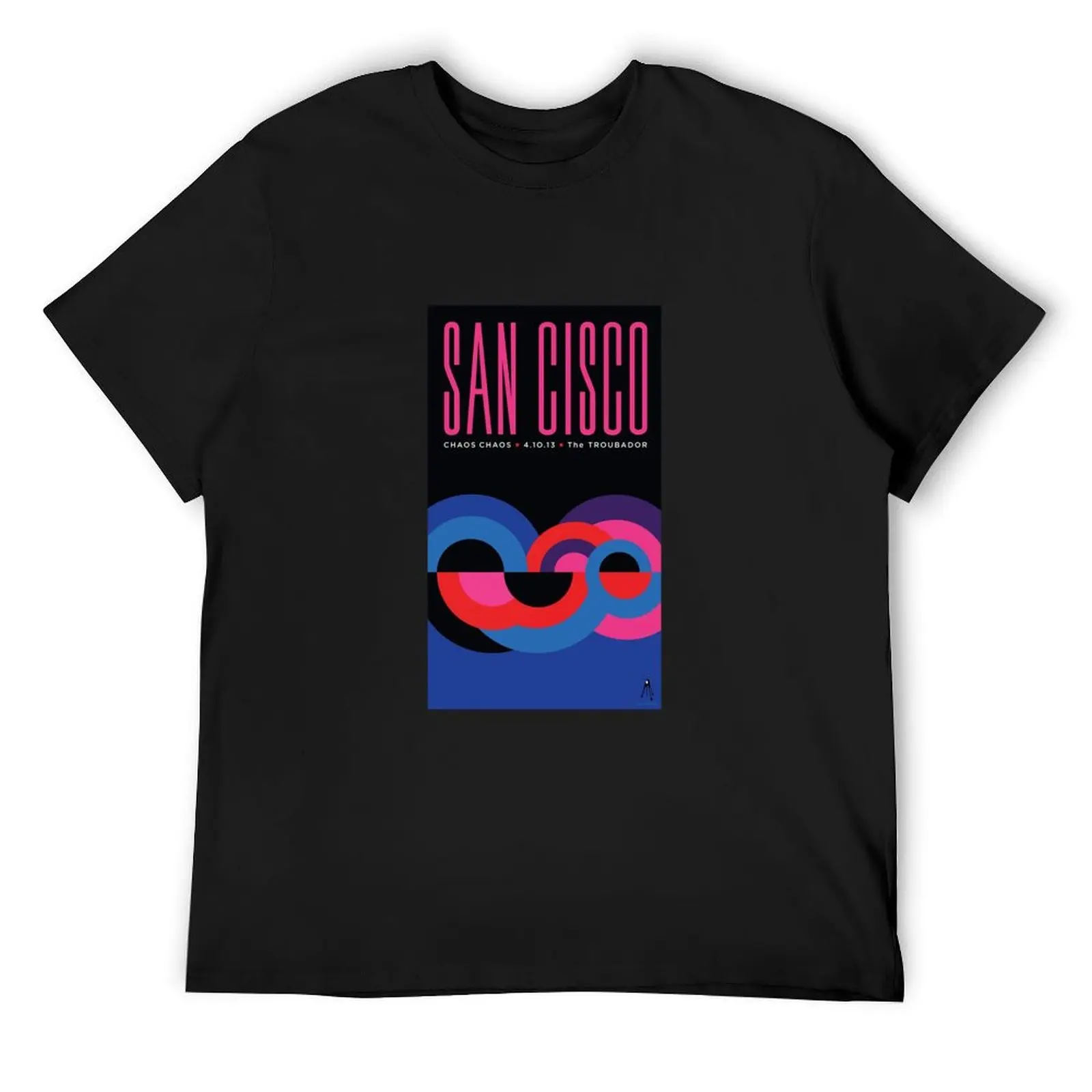 San Cisco Poster T-Shirt custom shirt boys animal print mens cotton t shirts