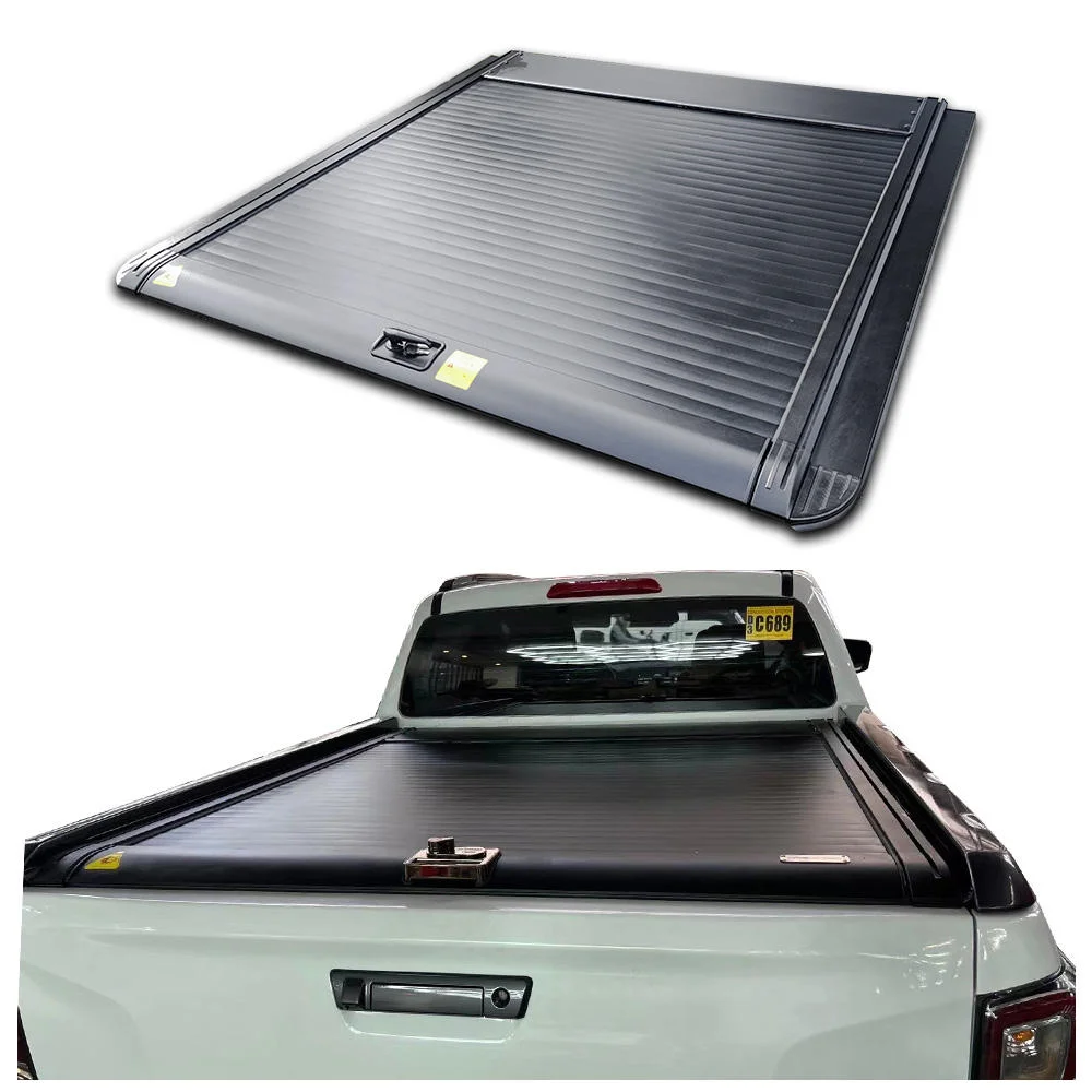 

Aluminum Manual Truck Tonneau Cover Electric Auto Pickup Bed Roller Shutter Cover for Isuzu-D-Max Waterproof Anti Theft Lock
