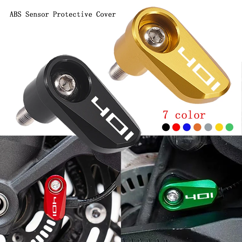 

Motorcycle CNC Aluminum Front Wheel ABS Sensor Protection Guard Cover New For Husqvarna Svartpilen 401 Svartpilen401 2018-2025