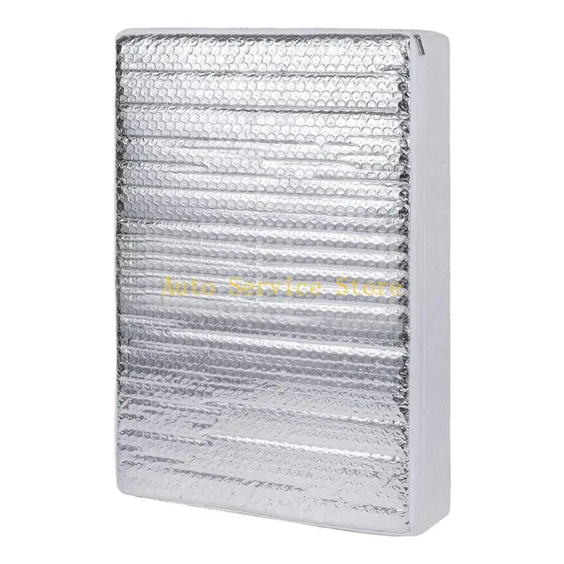 

462A Motorhome Vent Insulator 14x14x2.8inch Skylight Insulator Cover, Campers Roof Vent Pillow with Reflective Surfaces