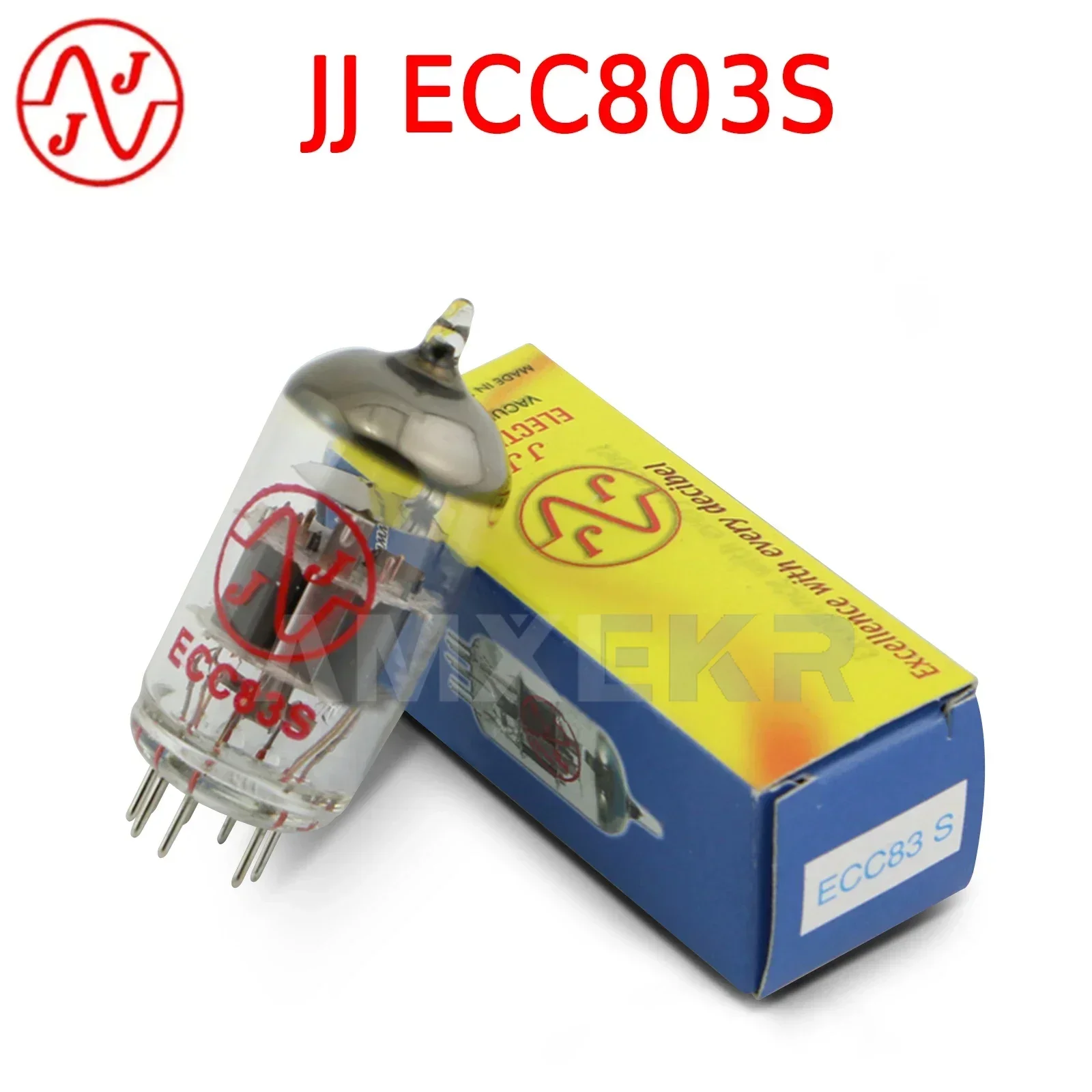 Slovakia JJ ECC803S rura próżniowa złote szpilki wymień ECC83 12AX7 ECC83S 7025 rura elektronowa DIY HIFI Audio wzmacniacz lampowy