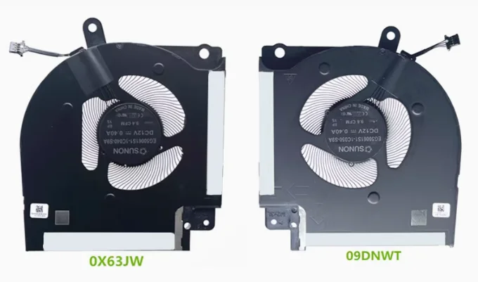 Для вентилятора Dell ALIENWARE Alien X17 R1 R2 0X63JW CN-09DNWT